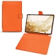 Housse cuir Samsung Galaxy Tab S8 - Orange fluo
