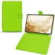 Lederschutzhülle Samsung Galaxy Tab S8 - Vert fluo