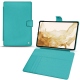 レザーケース Samsung Galaxy Tab S8 - Bleu fluo