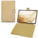Housse cuir Samsung Galaxy Tab S8 - Serpent sabbia