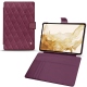 Housse cuir Samsung Galaxy Tab S8 - Prune vintage - Couture