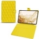 Funda de piel Samsung Galaxy Tab S8 - Jaune fluo - Couture