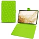Lederschutzhülle Samsung Galaxy Tab S8 - Vert fluo - Couture