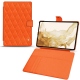 レザーケース Samsung Galaxy Tab S8 - Orange fluo - Couture
