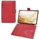 Samsung Galaxy Tab S8 leather case - Rouge troupelenc