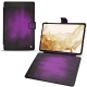Samsung Galaxy Tab S8 leather case - Violet Patine