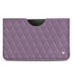 Lederschutzhülle Samsung Galaxy Tab S8 - Lilas - Couture ( Nappa - Pantone 2645U ) 