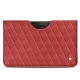 Pochette cuir Samsung Galaxy Tab S8 - Cerise vintage - Couture