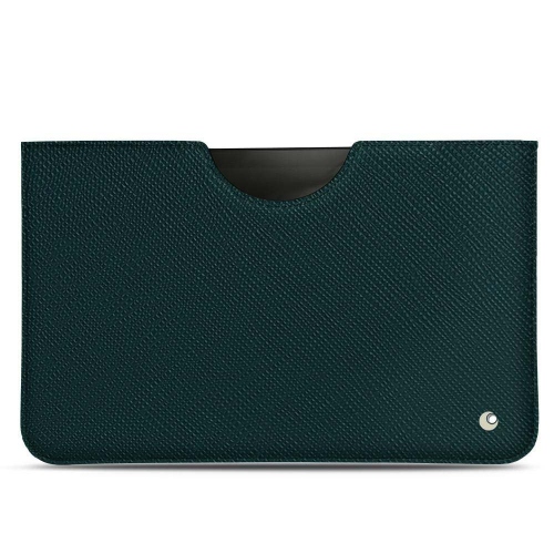  Samsung Galaxy Tab S8 용 가죽 파우치Vert séduisant ( Pantone #1d3c34 ) 