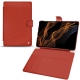Samsung Galaxy Tab S8+ leather case - Papaye ( Pantone 180C ) 