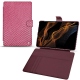 Samsung Galaxy Tab S8+ leather case - Serpent ciclamino