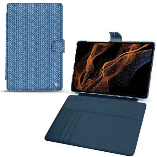Leather case and cover for Samsung Galaxy Tab S8+Abaca ishia ( Pantone #395775 ) 