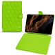 レザーケース Samsung Galaxy Tab S8+ - Vert fluo - Couture