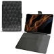 Samsung Galaxy Tab S8+ leather case - Onyx - Couture