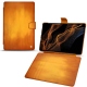 Samsung Galaxy Tab S8+ leather case - Orange Patine