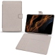 Samsung Galaxy Tab S8+ leather case - Taupe innocent