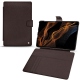 Samsung Galaxy Tab S8+ leather case - Marron envoûtant