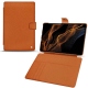 Samsung Galaxy Tab S8+ leather case - Orange vibrant