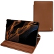 Capa em pele Samsung Galaxy Tab S8+ - Marron ( Nappa - Pantone 1615C ) 