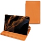 Custodia in pelle Samsung Galaxy Tab S8+ - Orange ( Nappa - Pantone 1495U ) 
