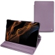 Samsung Galaxy Tab S8+ leather case - Lilas ( Nappa - Pantone 2645U ) 