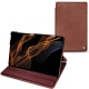 Samsung Galaxy Tab S8+ leather case - Passion vintage ( Glutton - Red ) 
