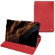 Samsung Galaxy Tab S8+ leather case - Rouge troupelenc