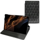 Samsung Galaxy Tab S8+ leather case - Onyx - Couture