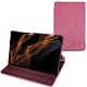Samsung Galaxy Tab S8+ leather case - Serpent ciclamino