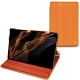 Custodia in pelle Samsung Galaxy Tab S8+ - Abaca arancio