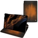 Housse cuir Samsung Galaxy Tab S8+ - Marron Patine