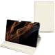 Housse cuir Samsung Galaxy Tab S8+ - Blanc PU