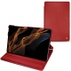 Samsung Galaxy Tab S8+ leather case - Rouge PU