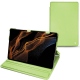 Samsung Galaxy Tab S8+ leather case - Vert olive PU