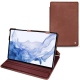 Samsung Galaxy Tab S8 Ultra leather case - Passion vintage ( Glutton - Red ) 