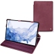 Samsung Galaxy Tab S8 Ultra leather case - Prune vintage ( Pantone 512C ) 