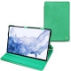 Samsung Galaxy Tab S8 Ultra leather case - Menthe vintage ( Pantone 562C ) 