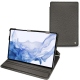 Samsung Galaxy Tab S8 Ultra leather case - Anthracite ( Pantone 424C ) 