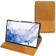 Lederschutzhülle Samsung Galaxy Tab S8 Ultra - Or Maïa ( Pantone 871C ) 