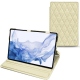 Capa em pele Samsung Galaxy Tab S8 Ultra - Ivoire - Couture ( Sleek P C12 - White ) 
