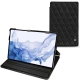 Capa em pele Samsung Galaxy Tab S8 Ultra - Ebène - Couture ( Sleek P C12 - Black ) 