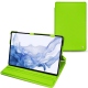 Capa em pele Samsung Galaxy Tab S8 Ultra - Vert fluo