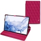 Housse cuir Samsung Galaxy Tab S8 Ultra - Rose fluo - Couture