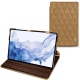 Samsung Galaxy Tab S8 Ultra leather case - Sable vintage - Couture