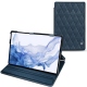 Capa em pele Samsung Galaxy Tab S8 Ultra - Jean vintage - Couture