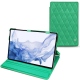 Housse cuir Samsung Galaxy Tab S8 Ultra - Menthe vintage - Couture