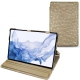 Housse cuir Samsung Galaxy Tab S8 Ultra - Autruche desert