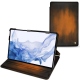 Custodia in pelle Samsung Galaxy Tab S8 Ultra - Marron Patine