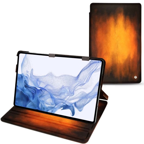 Funda sólida para Galaxy Tab S8 UltraFauve Patine