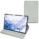 Samsung Galaxy Tab S8 Ultra leather case - Gris PU